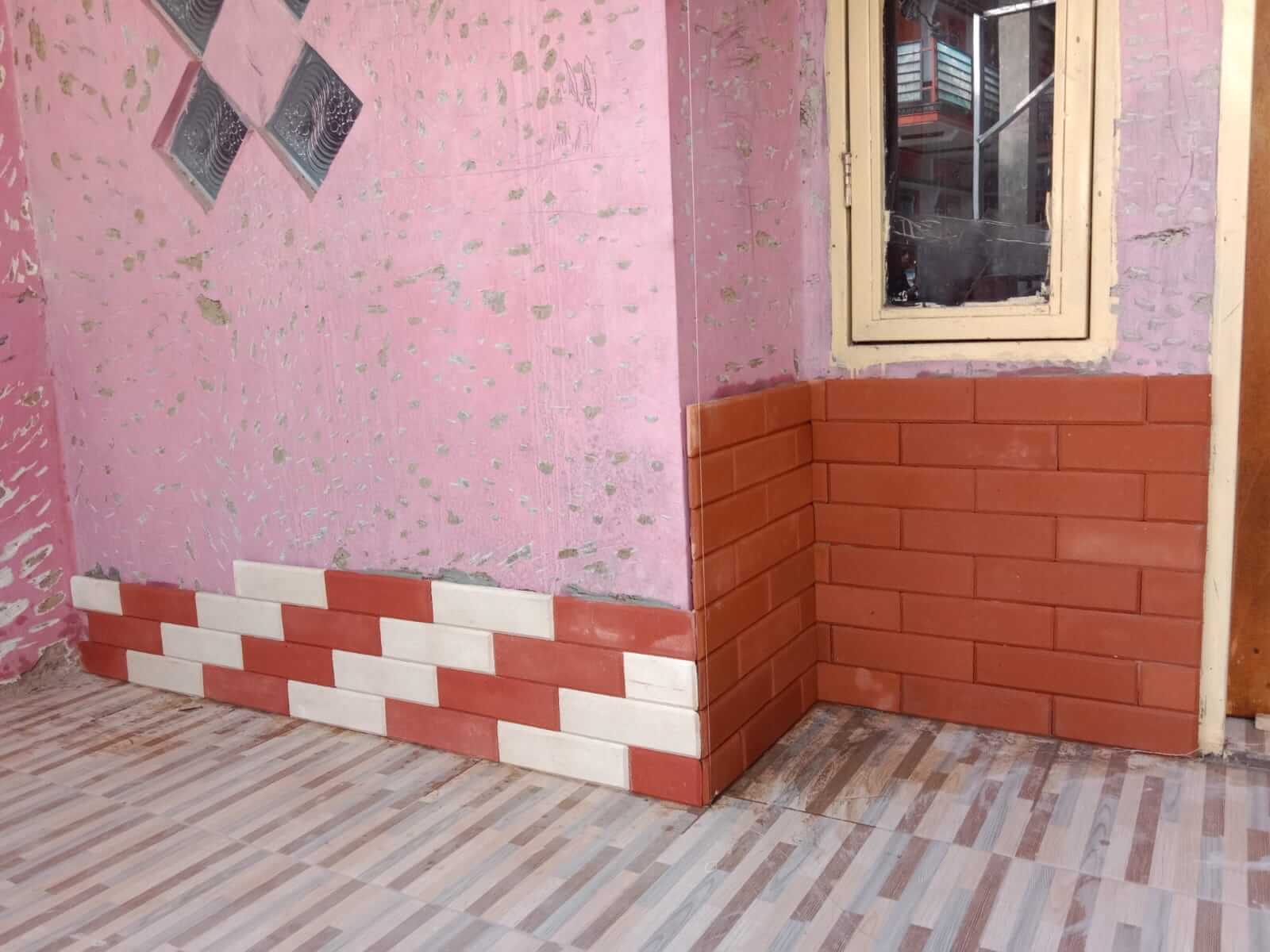 Aplikasi bata tempel rumah uut proses 2